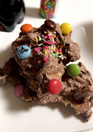 クラッシュビスケットバナナケーキ-レシピのメイン写真