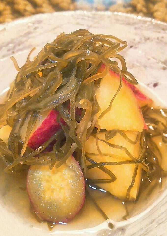 さつまいもと糸昆布のさっと煮-レシピのメイン写真