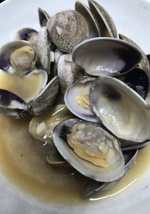 アサリの酒蒸し（にんにく、バター、醤油）-レシピのメイン写真