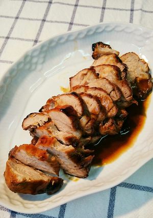 カルピスを使って☆魚焼きグリルで焼豚-レシピのメイン写真