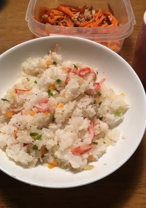レンジピラフ-レシピのメイン写真