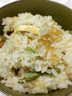 圧力IH炊飯器 山菜おこわ-レシピのメイン写真