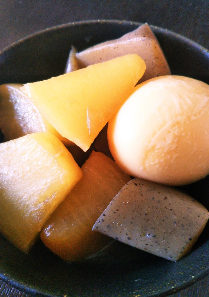 大根とこんにゃくと卵の煮物-レシピのメイン写真