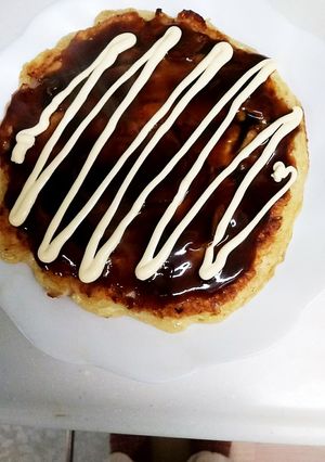 長芋と卵で水なしお好み焼き☆☆-レシピのメイン写真