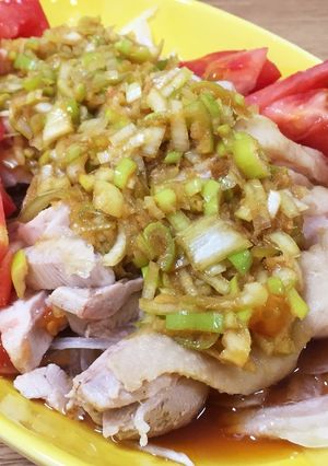 鶏モモのさっぱりネギだれ☆中華風-レシピのメイン写真