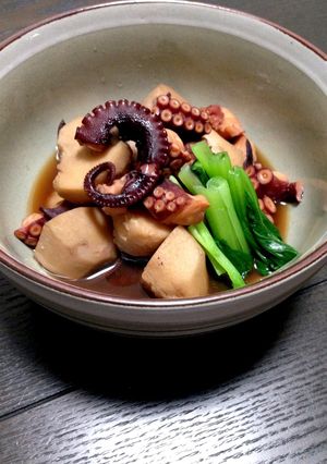 里芋とタコの煮物-レシピのメイン写真