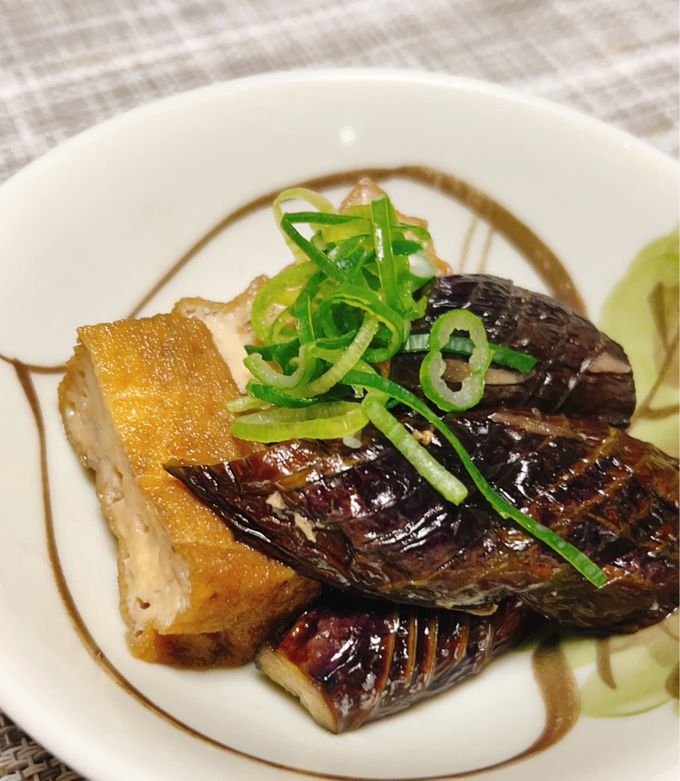 ナスと厚揚げの煮びたし by あゆnatsu 【クックパッド】 簡単おいしい