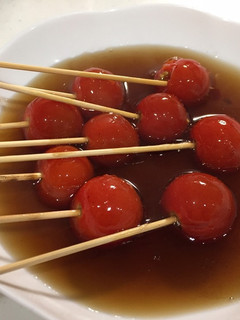 簡単トマト飴と紅茶の寒天ゼリー-レシピのメイン写真