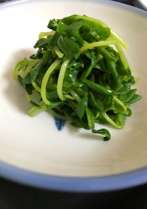 あっという間の豆苗中華おひたし-レシピのメイン写真