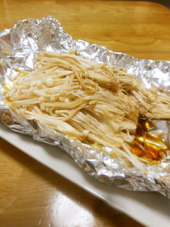 えのきだけのバター醤油ホイル焼き-レシピのメイン写真