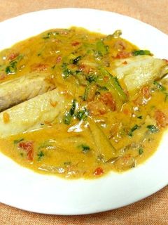 簡単!サバのトマトクリーム煮-レシピのメイン写真