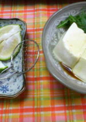 柚子で湯豆腐-レシピのメイン写真