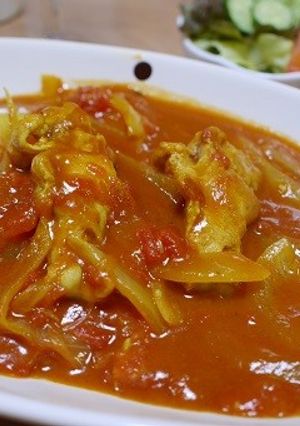 簡単に出来る！手作り骨付きチキンカレー-レシピのメイン写真
