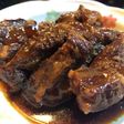シャトルシェフで黒酢入りプルプル豚軟骨煮