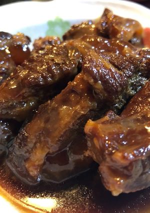 シャトルシェフで黒酢入りプルプル豚軟骨煮-レシピのメイン写真