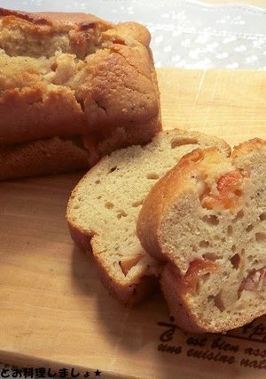 簡単★はちみつトマトの紅茶パウンドケーキ-レシピのメイン写真