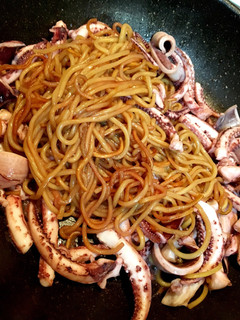 イカバター醤油焼きそば(*^^*)-レシピのメイン写真