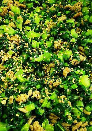 【保存食】肉そぼろ大根菜-レシピのメイン写真