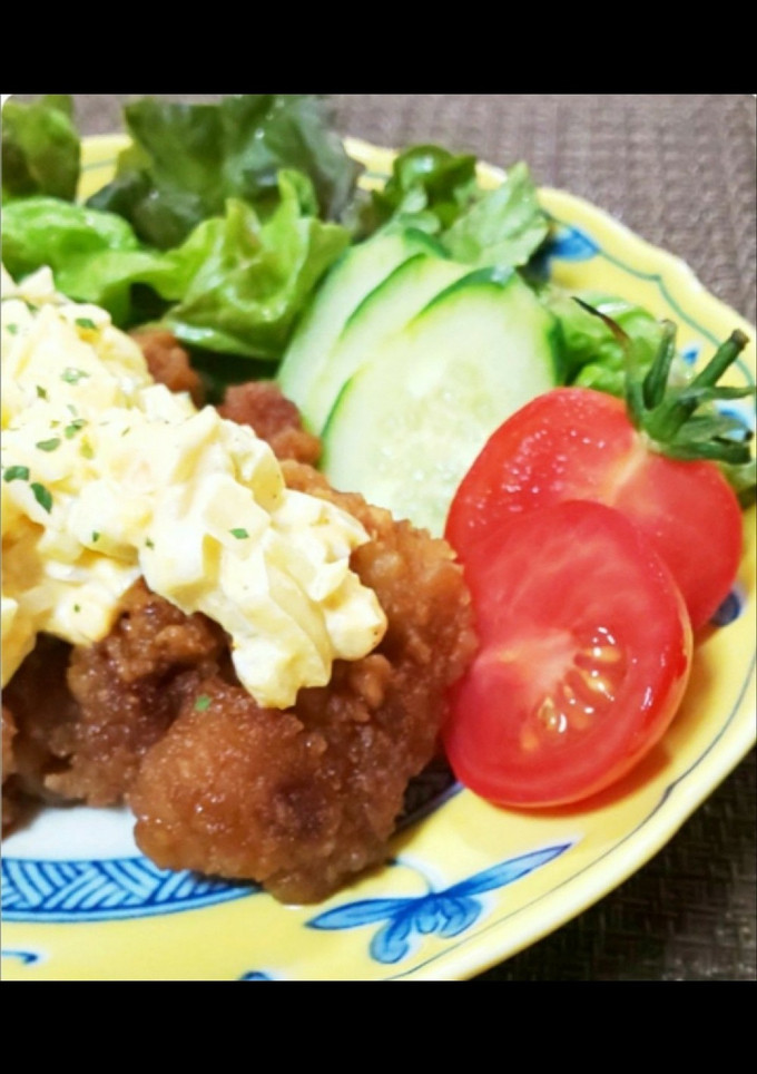 冷凍からあげでチキン南蛮風。-レシピのメイン写真