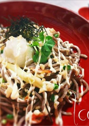 美味しい！お蕎麦で作る和風ペペロンチーノ-レシピのメイン写真