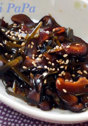 昆布と椎茸の佃煮-レシピのメイン写真