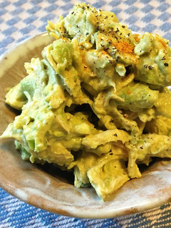 *アボカドとささみのオーロラソース和え*-レシピのメイン写真