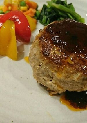 まんまるジューシーハンバーグ-レシピのメイン写真