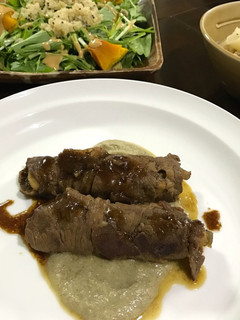 舞茸とごぼうの肉巻き-レシピのメイン写真