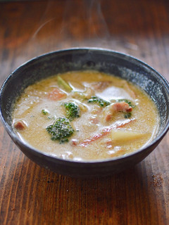 簡単♪ベーコンと野菜のミルクカレースープ-レシピのメイン写真
