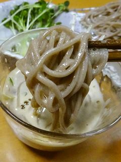 奇跡の全卵つけ蕎麦-レシピのメイン写真