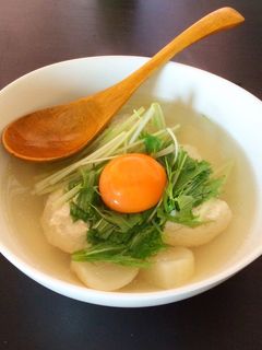 ふわふわ⭐️蕪と鶏団子のスープ-レシピのメイン写真
