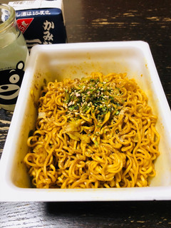 撃旨!ペヤング・カレー焼きそば-レシピのメイン写真