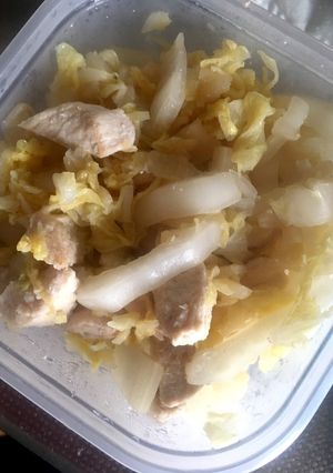 白菜と鶏胸肉の塩レモン炒め◎-レシピのメイン写真