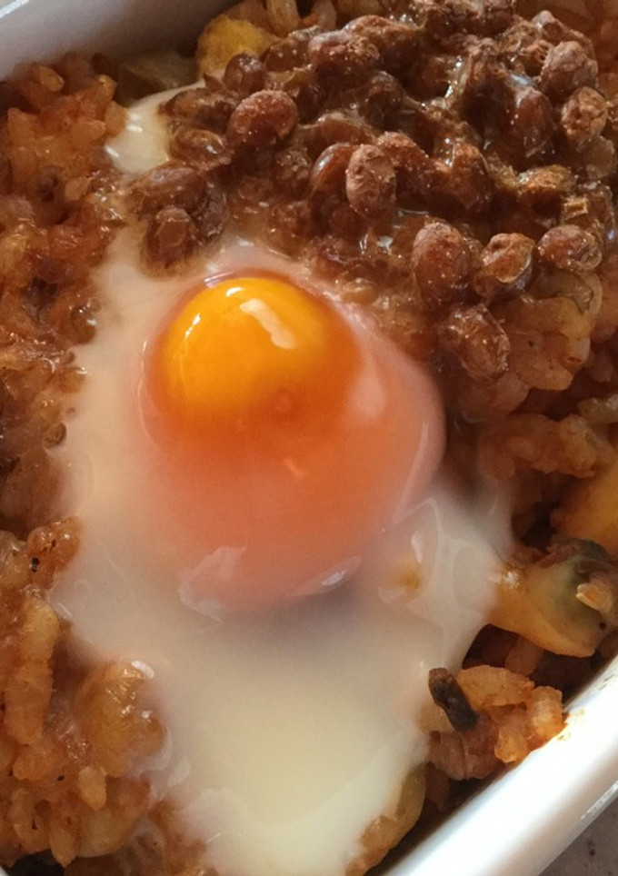 納豆と海鮮ピラフの焼き飯-レシピのメイン写真