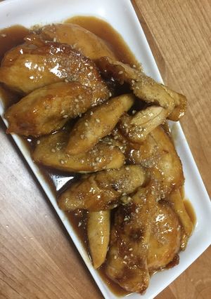 余ったロティサリーチキンを照り焼き！-レシピのメイン写真