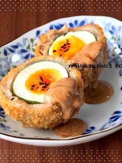 肉巻きスコッチエッグ風-レシピのメイン写真