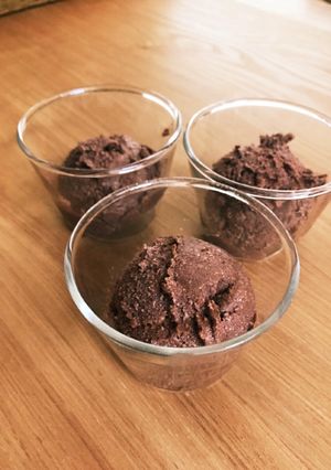 簡単おやつ おとうふチョコアイス-レシピのメイン写真