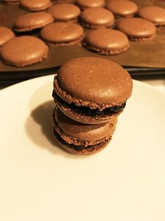 チョコマカロン-レシピのメイン写真