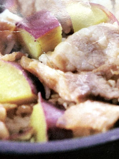 さつまいもと豚肉の炊き込みご飯-レシピのメイン写真