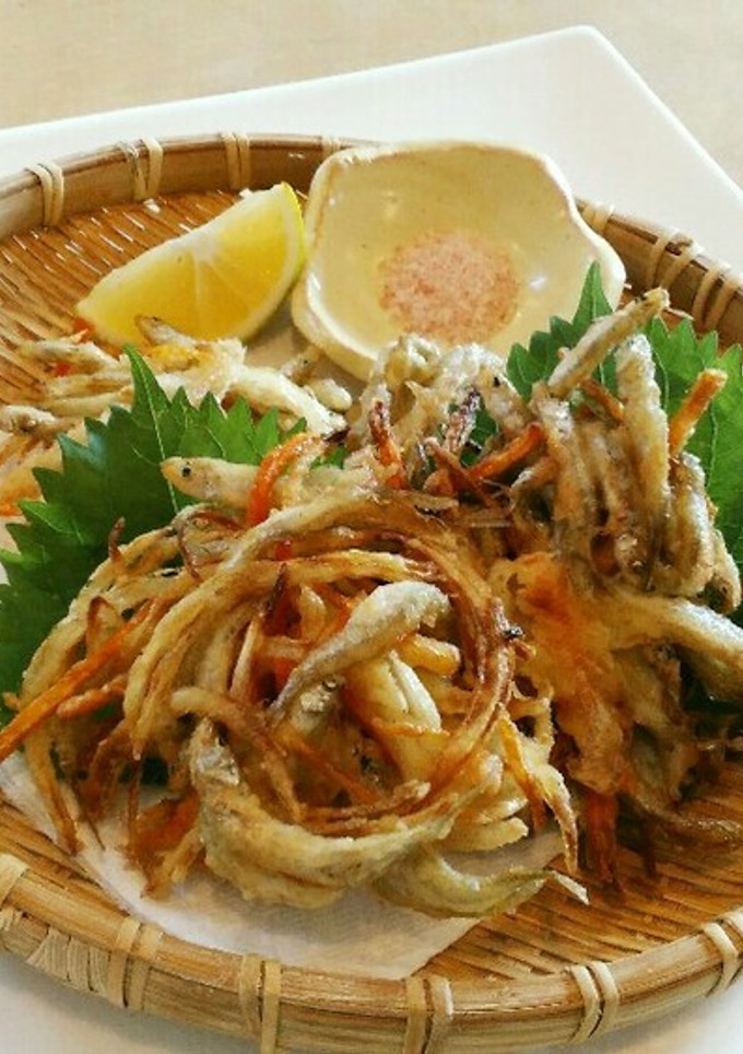 ☆ワカサギのかき揚げ☆-レシピのメイン写真