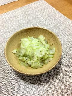 めっちゃ簡単!セロリの和え物-レシピのメイン写真
