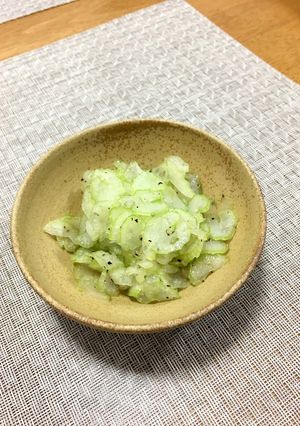 めっちゃ簡単！セロリの和え物-レシピのメイン写真