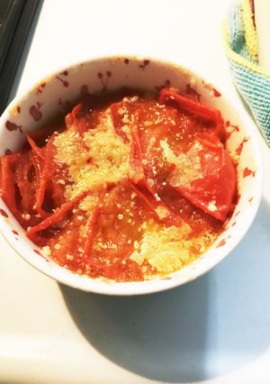 レンジで簡単！トマトだけの簡単スープ-レシピのメイン写真