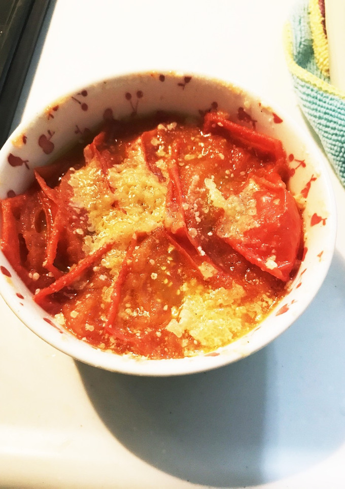 レンジで簡単！トマトだけの簡単スープ-レシピのメイン写真