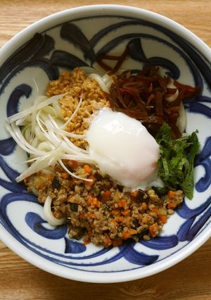 爽やか奈良漬けまぜうどん-レシピのメイン写真