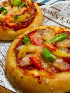 ピザパン-レシピのメイン写真