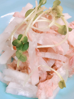 簡単!大根とシーチキン和えるだけサラダ-レシピのメイン写真