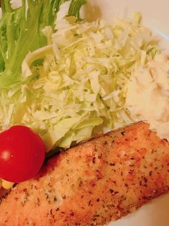 鮭の香草パン粉焼き-レシピのメイン写真