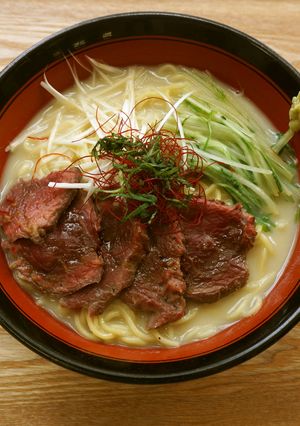 ローストビーフらーめん-レシピのメイン写真