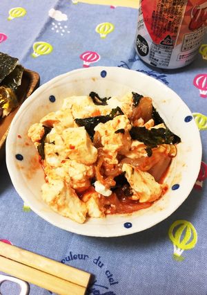 豆腐の韓国風サラダ-レシピのメイン写真